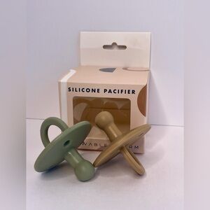 Chewable Charm Silicone Pacifiers (2) - New in Box